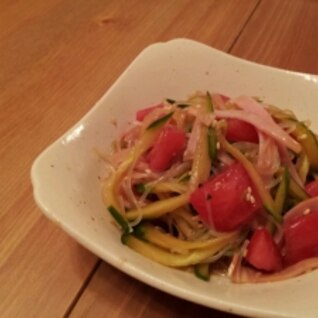 野菜たっぷり♪春雨サラダ